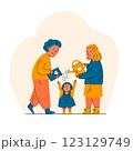 Sharing Love and Kindness Across Generations 123129749