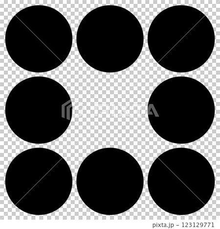 家紋です。角八曜と言います。 123129771