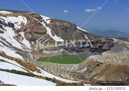 蔵王のお釜 初夏 蔵王のお釜 初夏 123130552