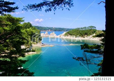 浄土ヶ浜（岩手県・宮古市） 123131515