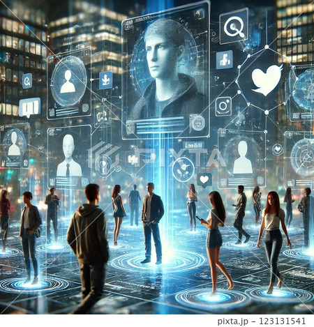 アバターと楽しむデジタル交流空間 アバターと楽しむデジタル交流空間 123131541