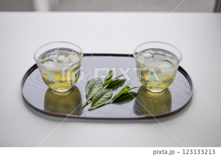 新茶を冷やして頂く 123133213