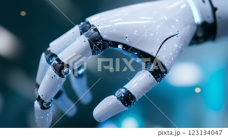 Robotization in a factory 123134047