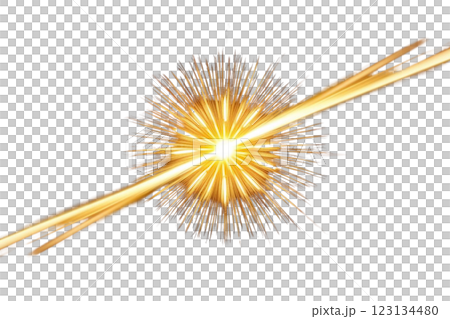 PNG Gold sun beam effect flare light fireworks astronomy. 123134480
