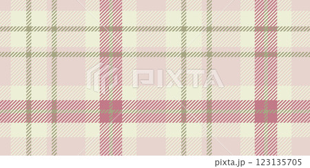 Soft, earthy tones of beige, light pink, and olive green in a seamless tartan pattern with intersecting lines 123135705