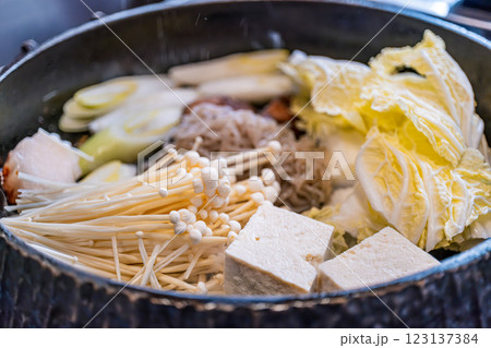 【#料理】すき焼き 【#料理】すき焼き 123137384