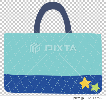 手提包學校入口/幼兒園入口準備星空向量素材 123137568