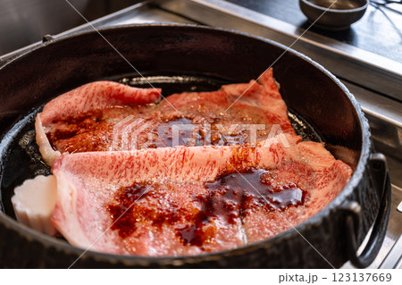 【#料理】すき焼き 【#料理】すき焼き 123137669