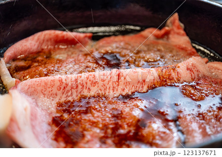 【#料理】すき焼き 【#料理】すき焼き 123137671