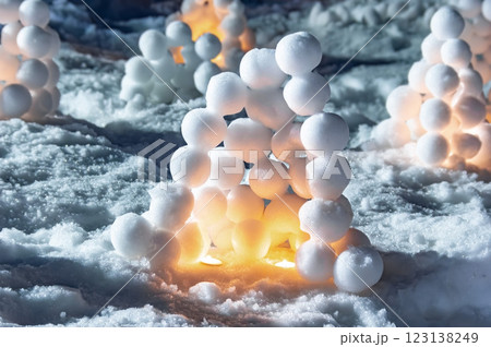 スノーキャンドル　(十日町雪まつり) 123138249