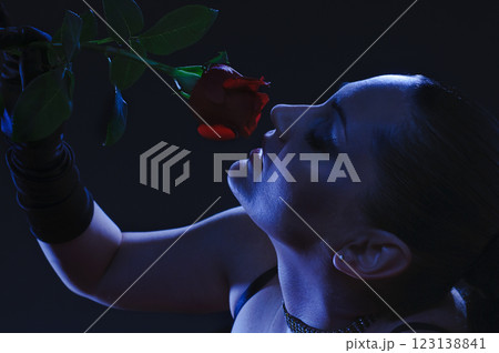woman in the night woman in the night 123138841