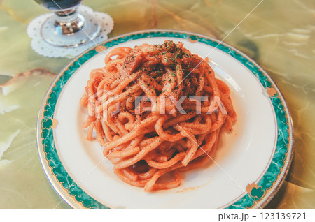 昭和の昔ながらのナポリタン 昭和の昔ながらのナポリタン 123139721