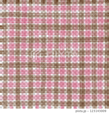 Pink Brown Gingham Check Hand Drawn Background Pattern Overlay Pink Brown Gingham Check Hand Drawn Background Pattern Overlay 123143009