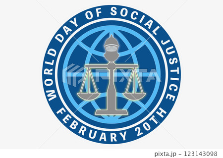 世界社会正義の日 2月20日 記念日 123143098