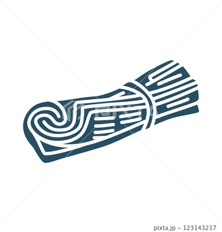 Doodle newspaper icon hand drawn in a modern minimalistic style 123143217