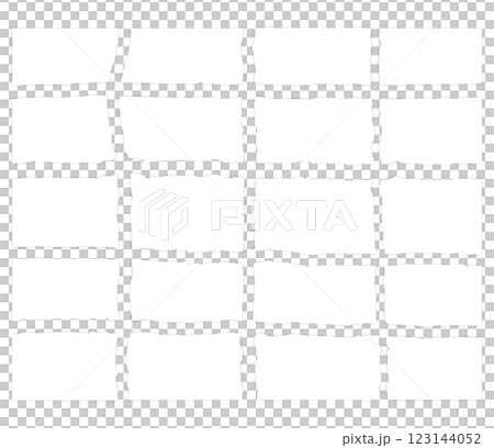破れた紙 123144052