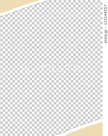 破れた紙 破れた紙 123144057