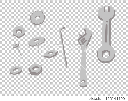 簡單的螺絲和釘子的手繪插畫集 簡單的螺絲和釘子的手繪插畫集 123145300