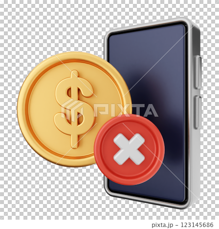 3d money transaction smartphone 3d money transaction smartphone 123145686