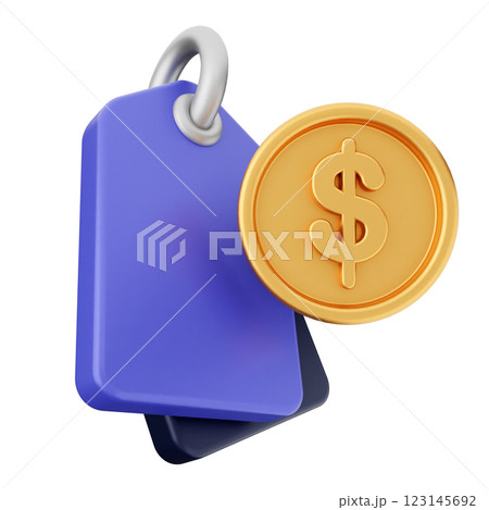3d money transaction tag 3d money transaction tag 123145692