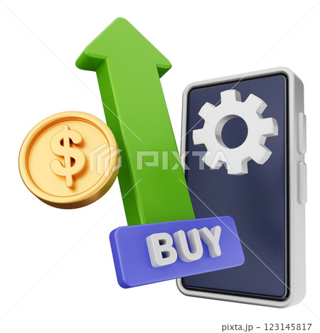 3d trading smartphone buy 123145817