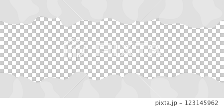 グレーのもやもやフレームベクターイラスト 不安 不満 悩み 鬱 うつ 憂鬱 123145962