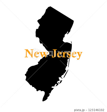 New Jersey county map New Jersey county map 123146102
