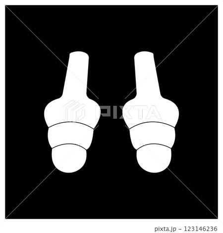 Earmuffs icon design Earmuffs icon design 123146236
