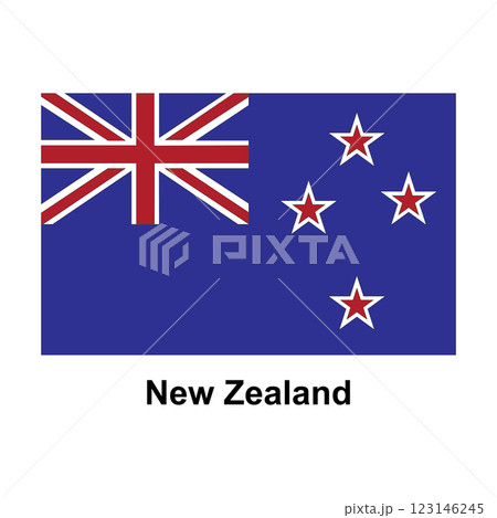 New Zealand country flag 123146245