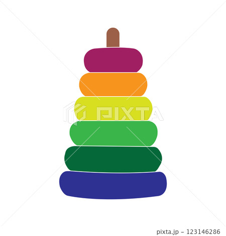 children's educational toy icon children's educational toy icon 123146286