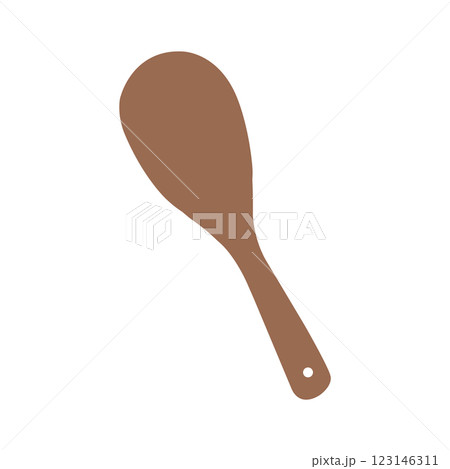 rice spoon icon 123146311
