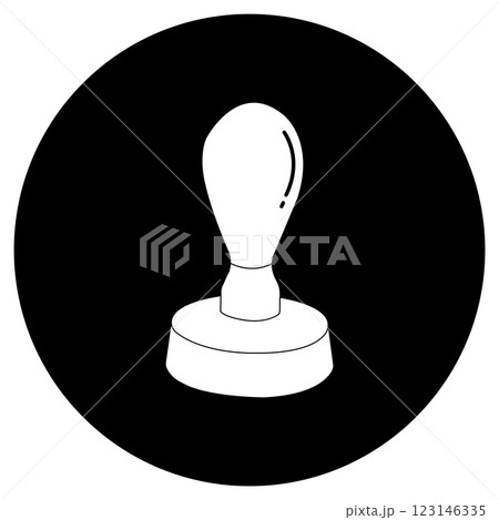 stamp icon design template 123146335