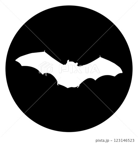 flying bat icon design template flying bat icon design template 123146523