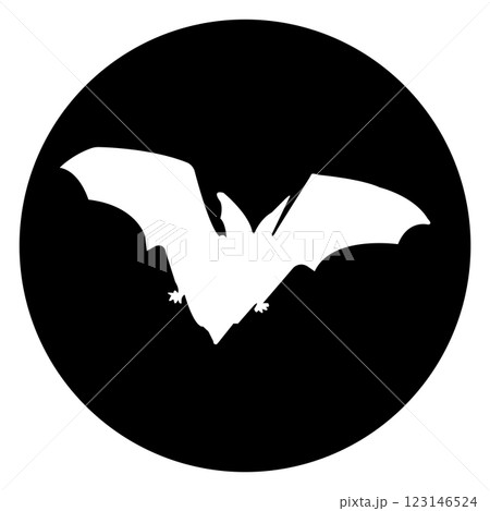 flying bat icon design template flying bat icon design template 123146524