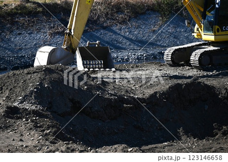 河川工事・自然災害防止 123146658