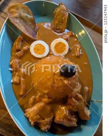 かわいいお子様カレー 123147443