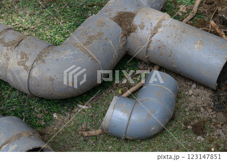 水道工事 123147851