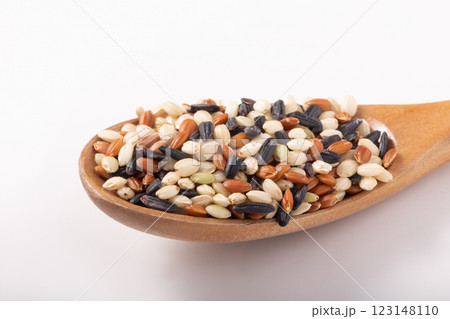 ［鹿児島県産］霧島三色米　（もち玄米） 123148110