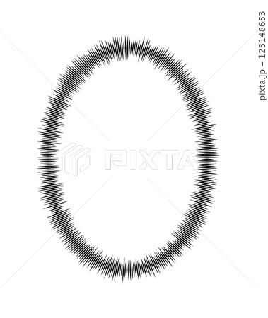 ウニフラ、フラッシュのフキダシ素材、中の背景白 ウニフラ、フラッシュのフキダシ素材、中の背景白 123148653