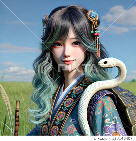 玄武擬人化女性 123149407