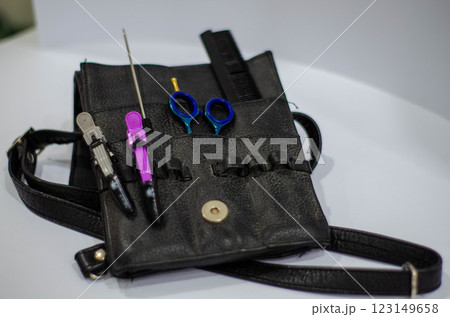 Professional Hair Styling Tools Salon Accessories, banner , campaing  123149658