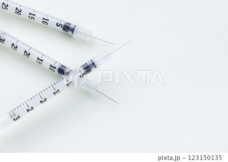 注射器とコピースペース 注射器とコピースペース 123150135