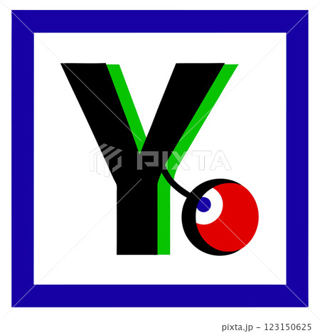 Alphabet Flashcard A to Z  Educational Vector Illustration for Kids Learning and Printable Materials 123150625
