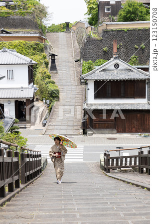 大分県杵築市　城下町　塩屋の坂と酢屋の坂 123150708