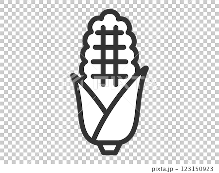 とうもろこし_黒線 123150923