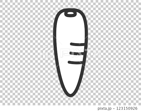 にんじん_黒線 123150926