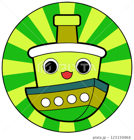 Nautical Boat Logo Vector Art for Marine Businesses and T Shirt Designs Perfect for Branding and Merch 123150968