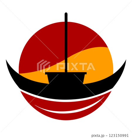 Nautical Boat Logo Vector Art for Marine Businesses and T Shirt Designs Perfect for Branding and Merch Nautical Boat Logo Vector Art for Marine Businesses and T Shirt Designs Perfect for Branding and Merch 123150991