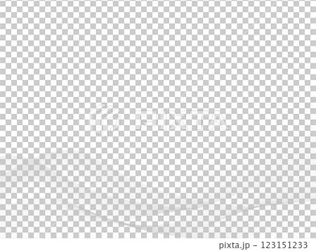 グレーのウェーブの背景（波のフレーム） 123151233