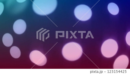 Image of glowing spots of light on dark background 123154425
